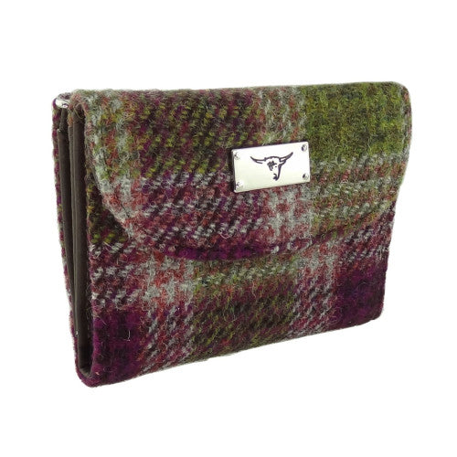 Women's Harris Tweed 'Jura' Short Wallet with Card Section