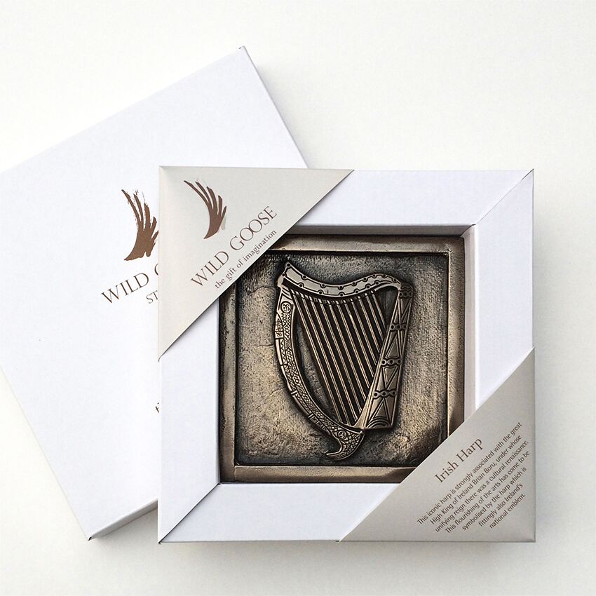 Irish Harp Plaque