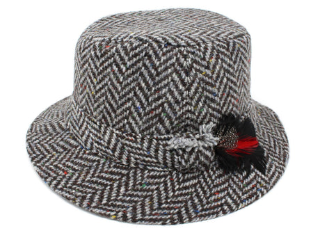 Hanna Hats Authentic Irish Patchwork Tweed Walking Hats