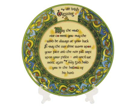 Old Irish Blessing Bone China 4