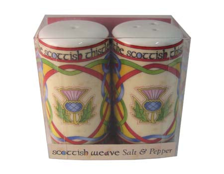 Scottish Thistle Salt & Pepper Set