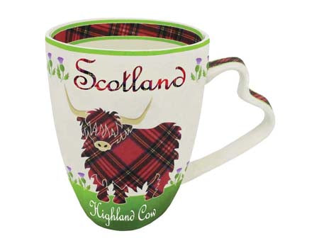 Highland Cow Bone China Mug