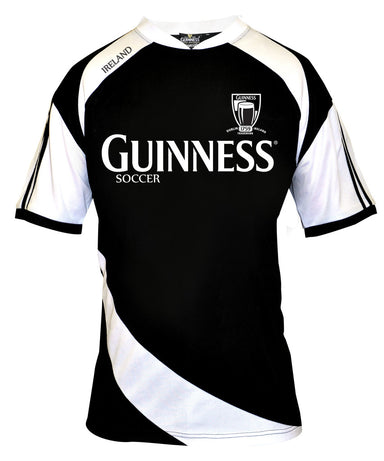 Guinness Toucan Black, Green and White Hockey Jersey