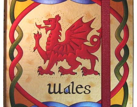 Welsh Dragon Notebook