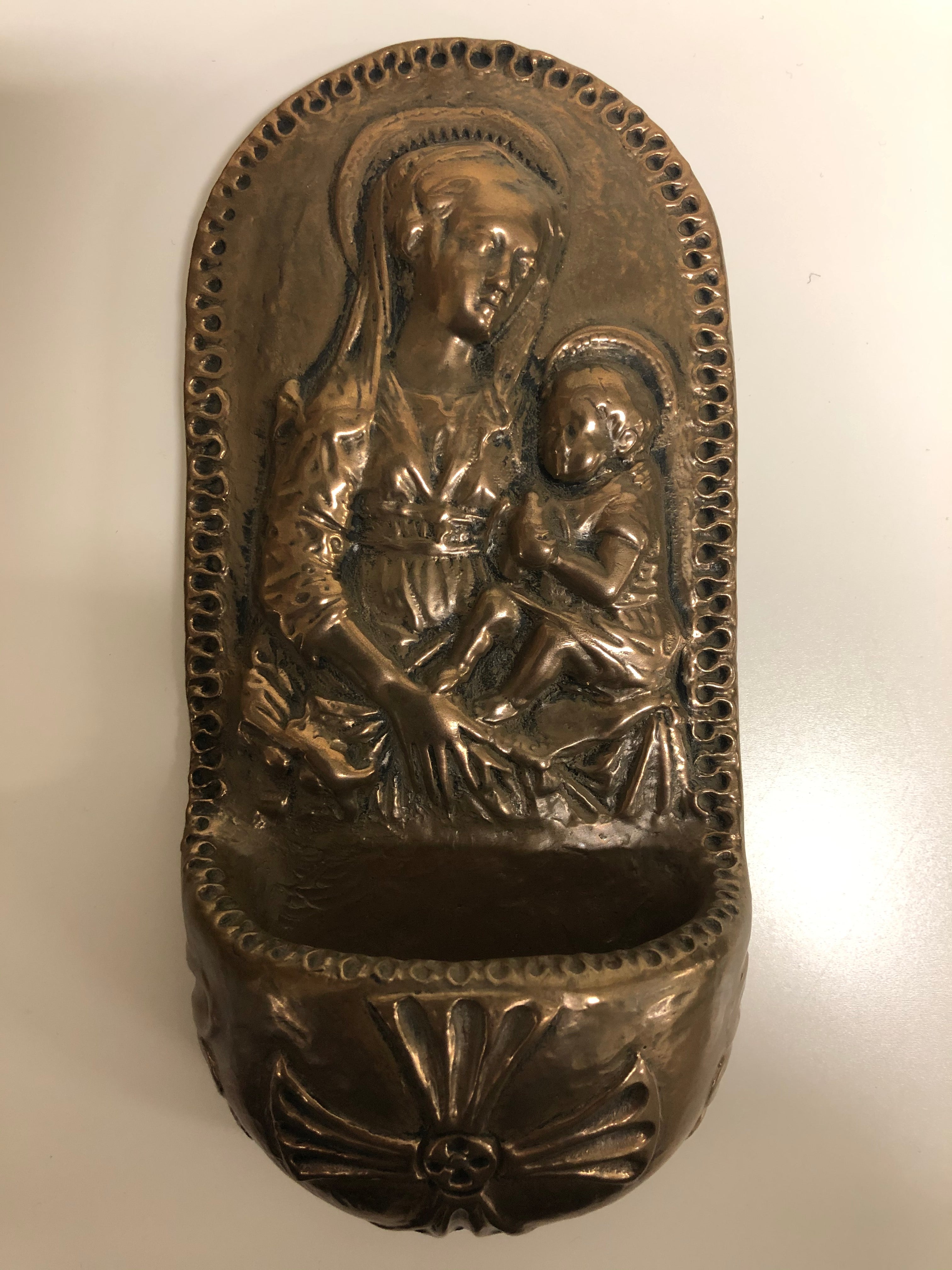 Madonna of The Waters Holy Water Font