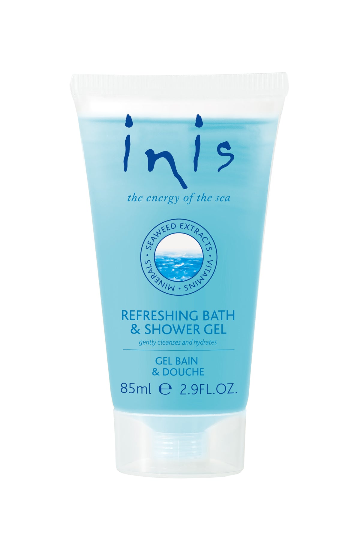 Inis Travel Size Shower Gel 85ml / 2.9 fl. oz.