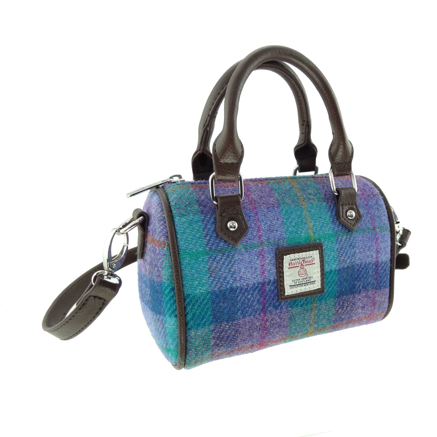 Harris Tweed Mini Bowling Bag