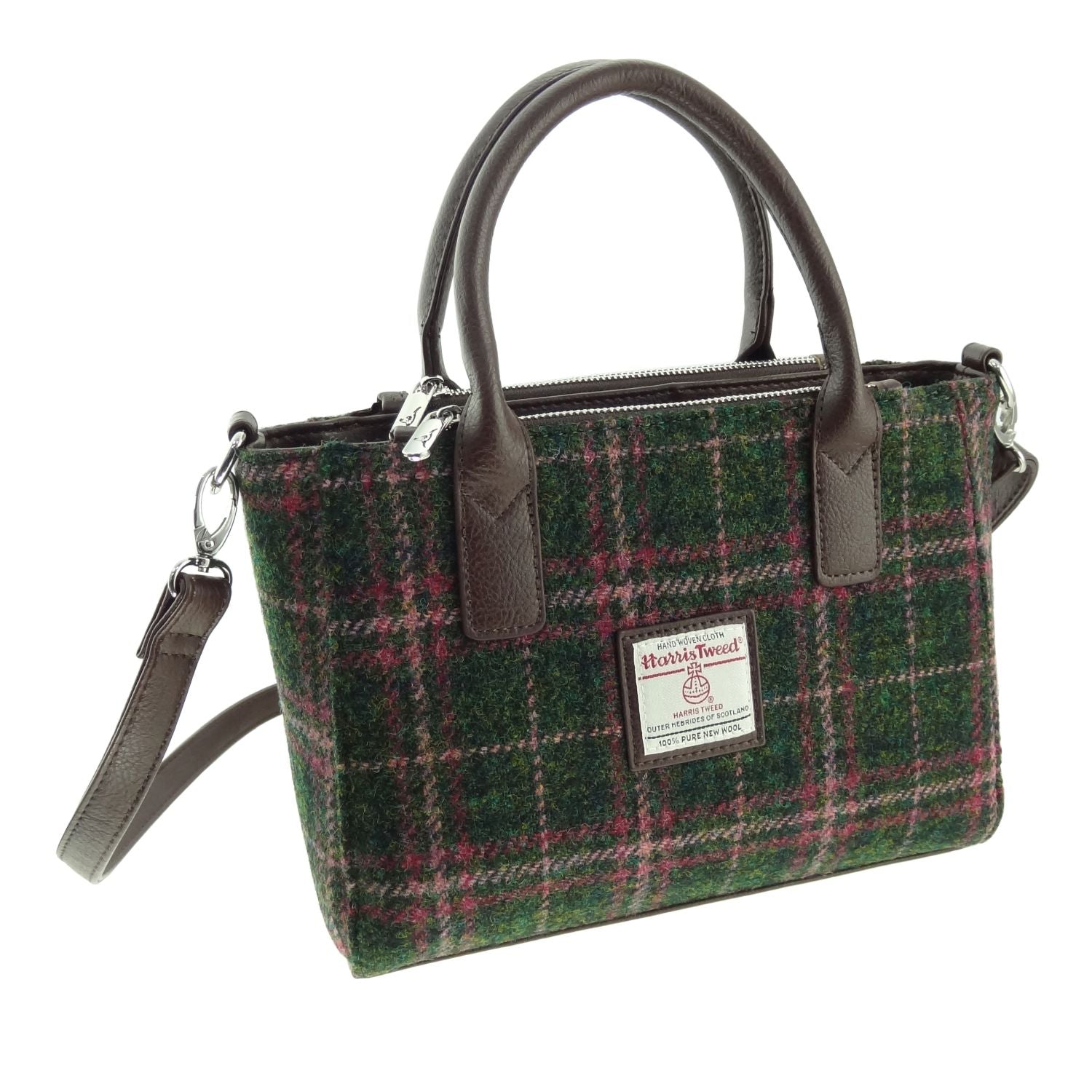 Harris Tweed Small Tote Bag with Shoulder Strap | 10% Off Your First ...