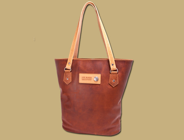 ladies tan leather bag