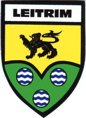 Irish County Car Sticker - Leitrim