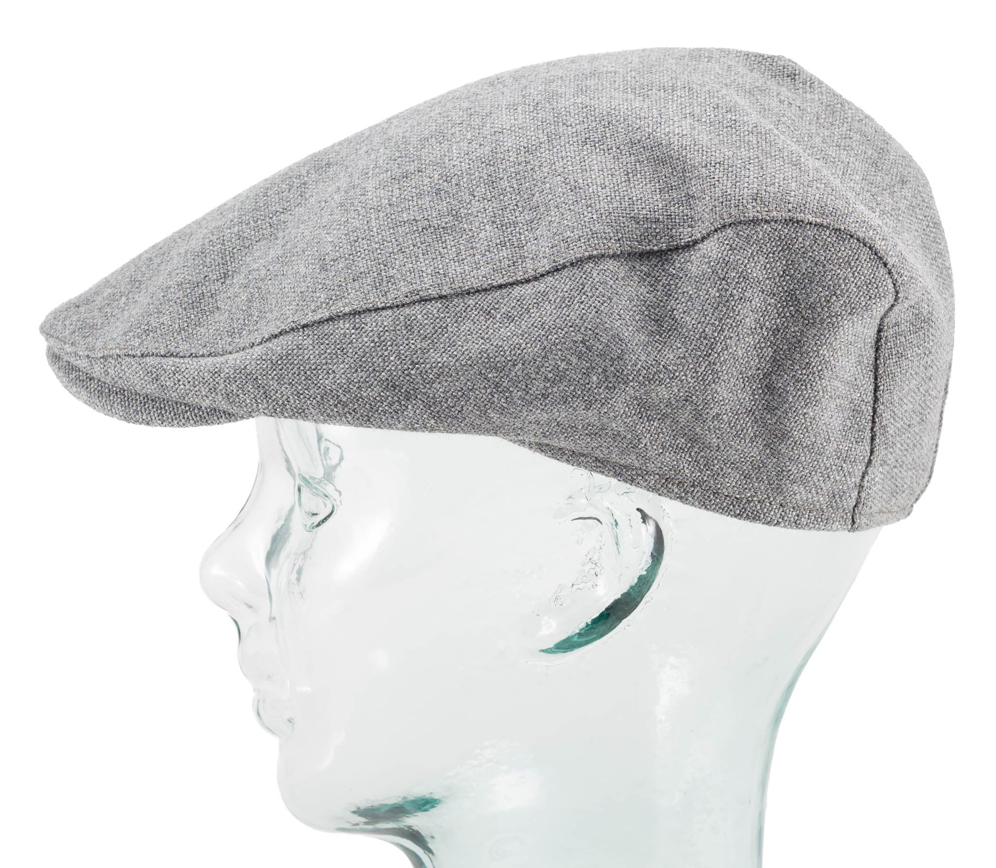 Solid Color Tweed - Donegal Touring Cap