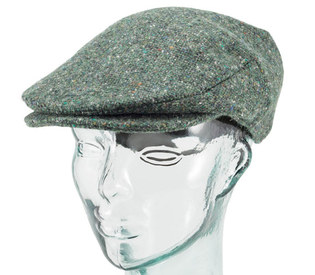 Hanna Hats Irish Walking Hat (Pink Salt Pepper Tweed) Clothing Caps Hats at  Irish on Grand