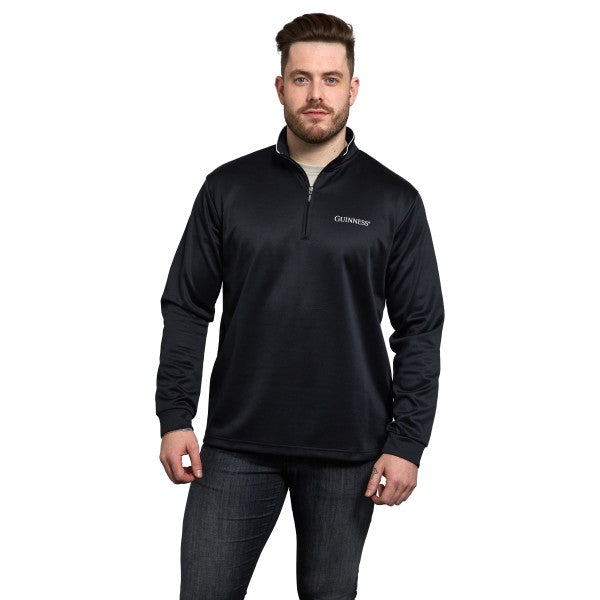 Mens Guinness Performance Quarter Zip Top