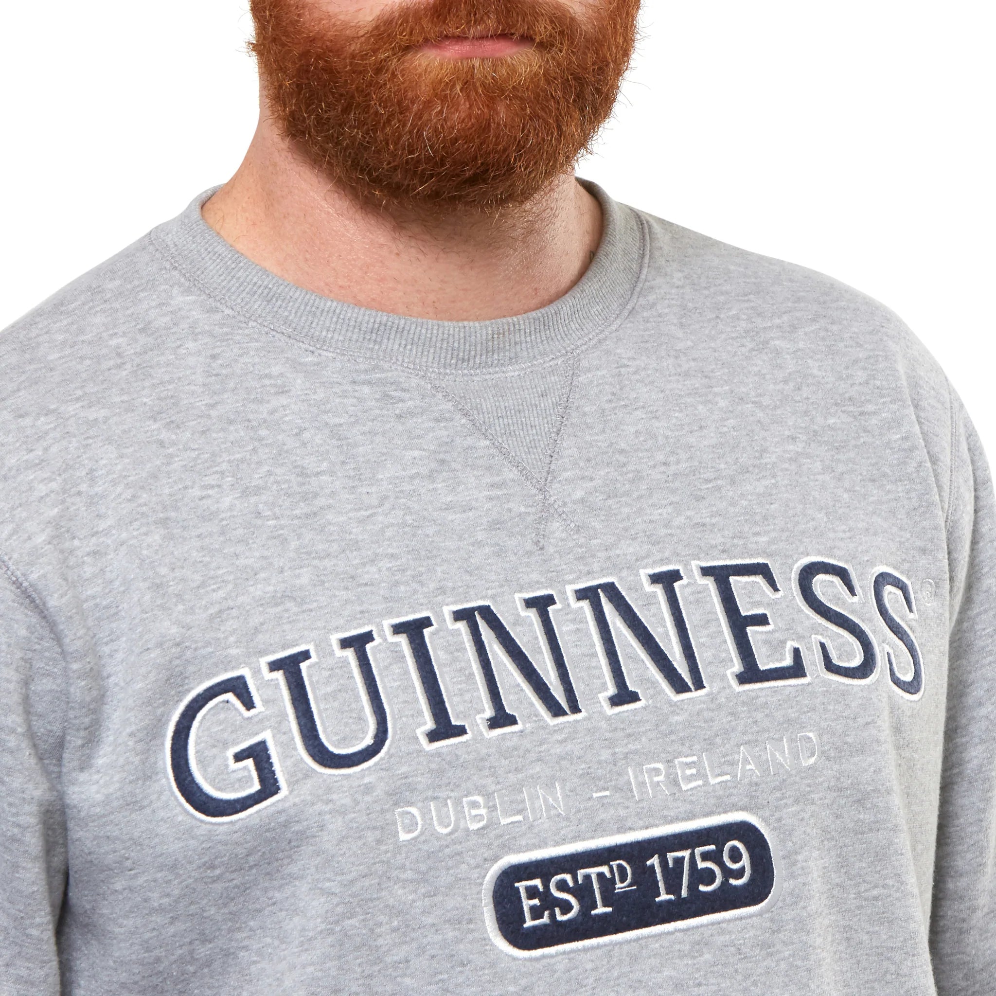 Guinness Grey Crewneck Sweatshirt