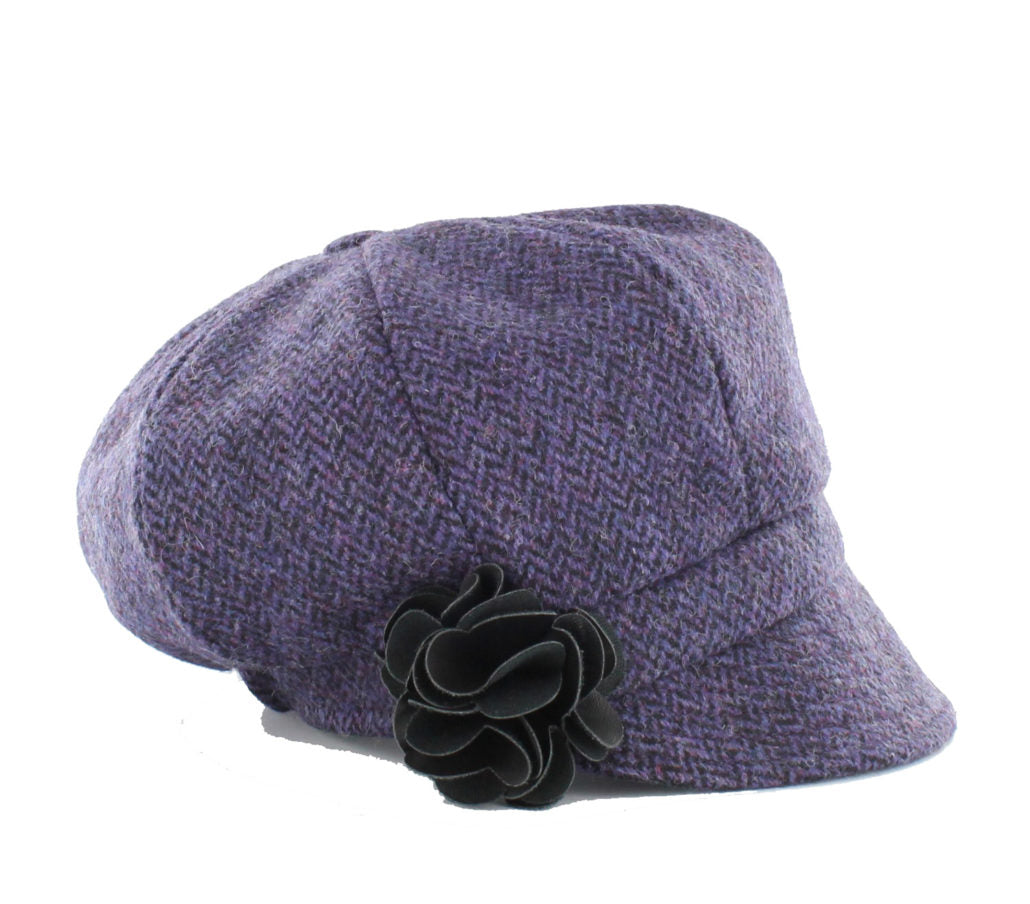 Real Irish Women S Tweed Newsboy Hats Mucros Weavers