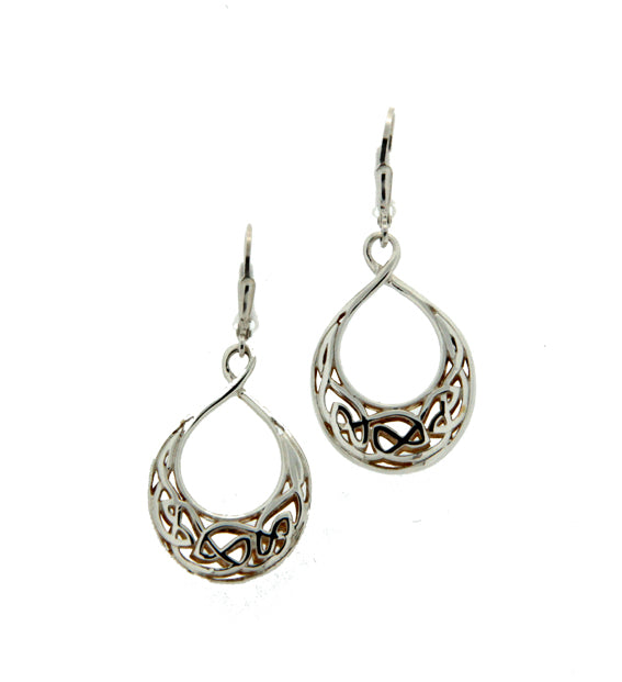 Women's Window To The Soul Small Teardrop Earrings