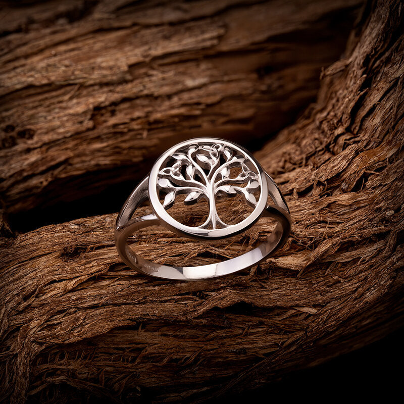 Sterling Silver Tree of Life Ring