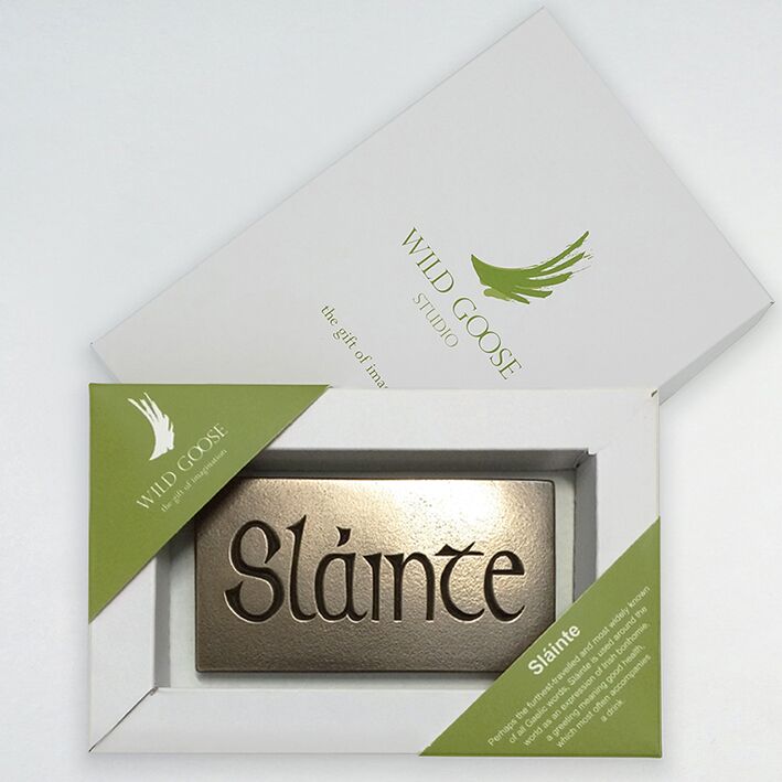 Slainte - Small Plaque