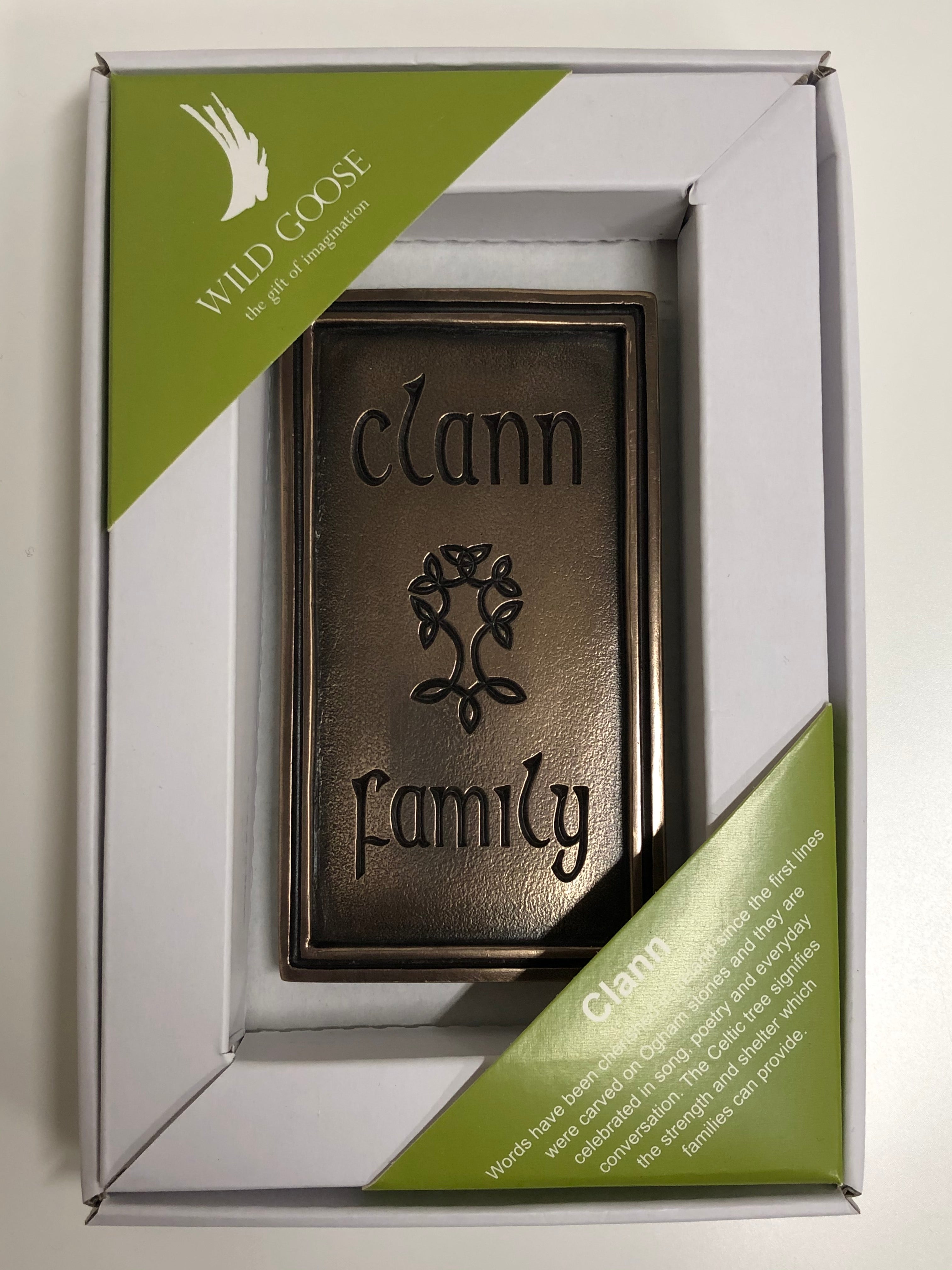 Clann - Small Plaque