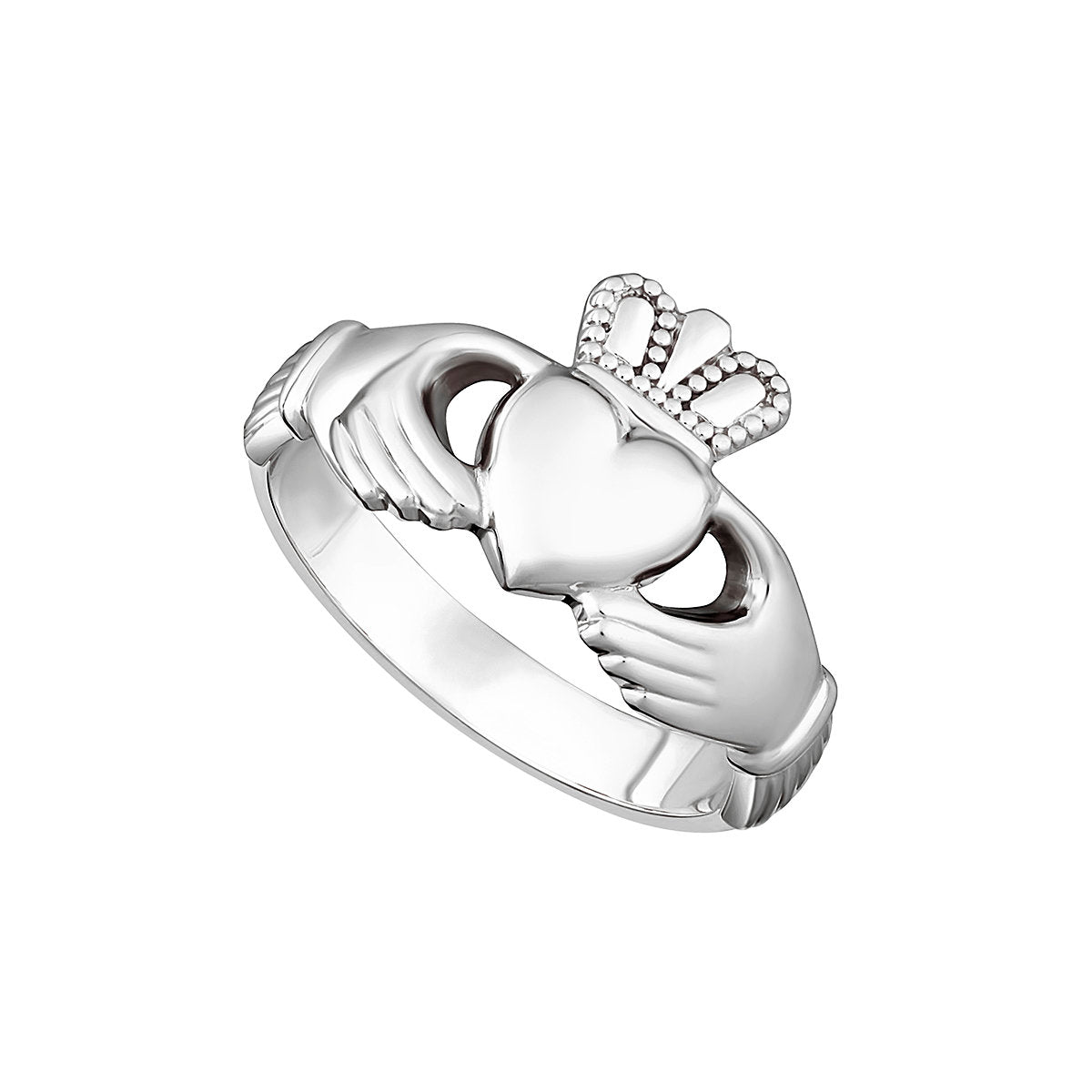 Sterling Silver Ladies Claddagh Ring