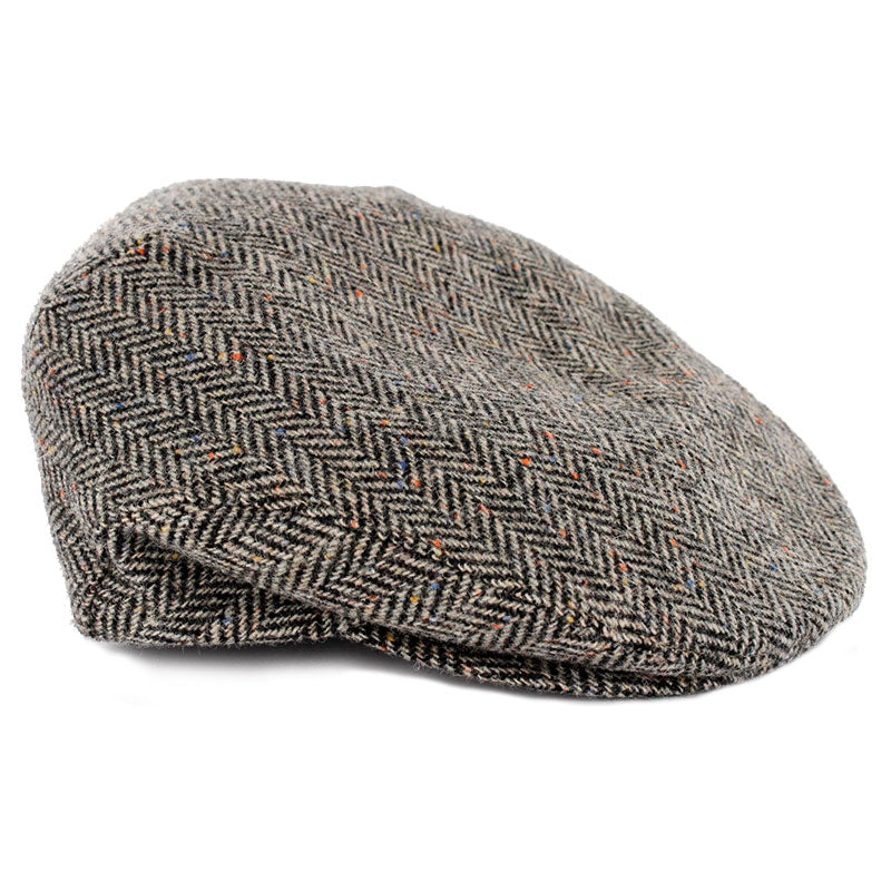 Mucros Weavers Irish Tweed Trinity Flat Cap