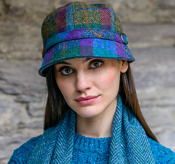 Mucros Weavers Ladies Tweed Flapper Hat