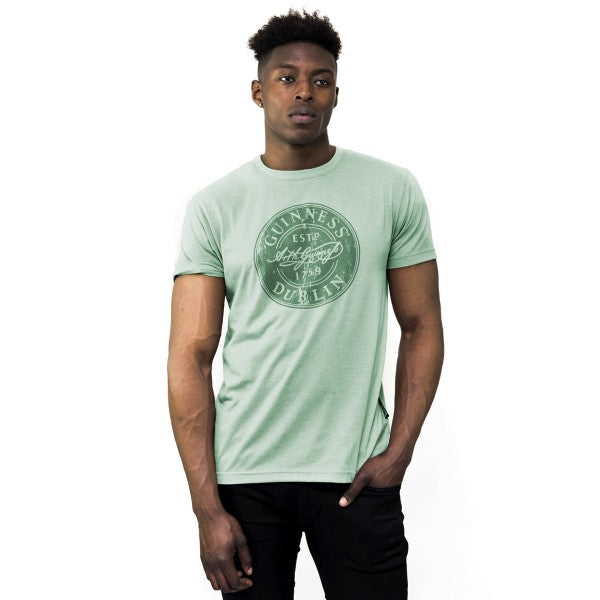 Guinness Green Bottle Cap Tee