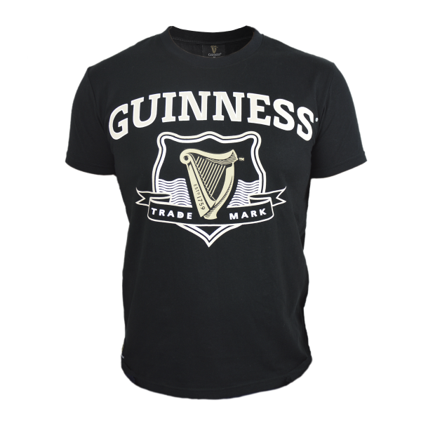 Guinness Black Trademark Label Tee