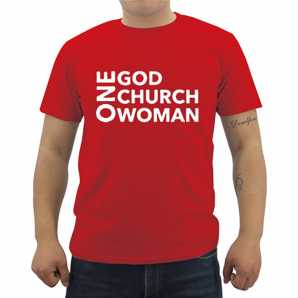 One God One Woman One Church T-shirt