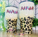 Leopard Mama Glitter Tumbler