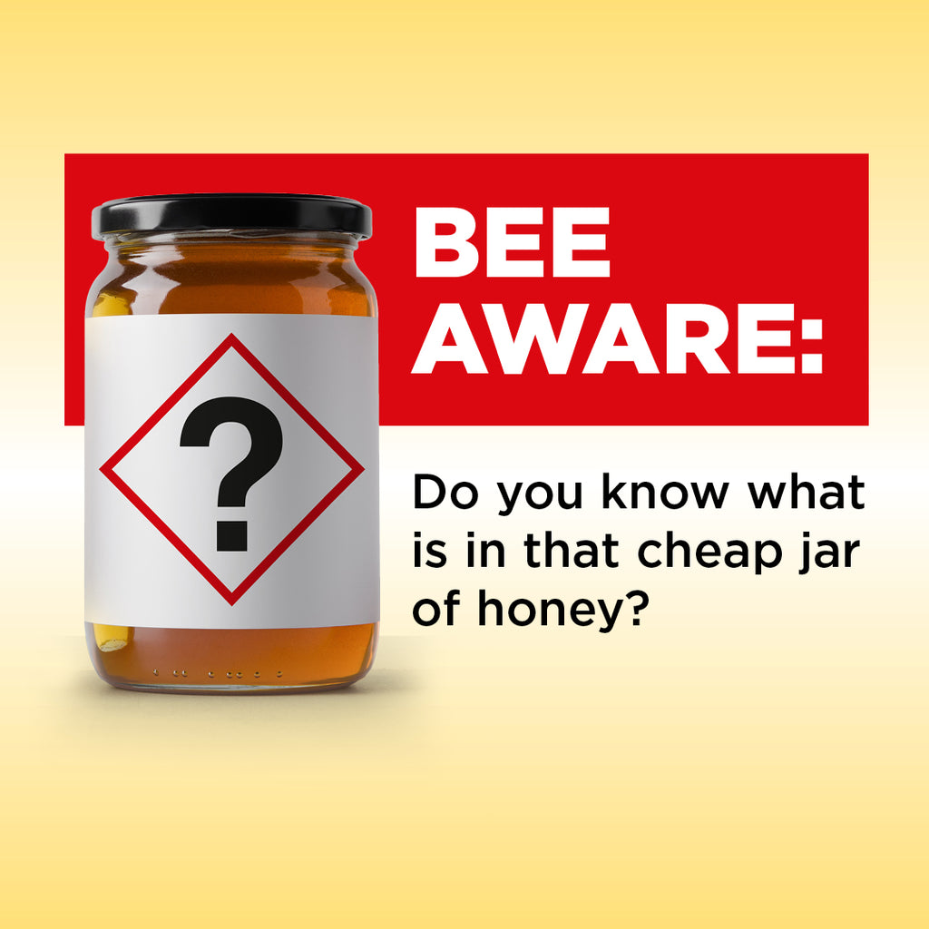 BEE AWARE: Do you know what is in that cheap jar of honey? 