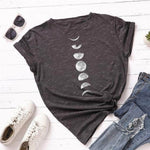 New Moon Planet T-Shirt 479-liuxinghui / S