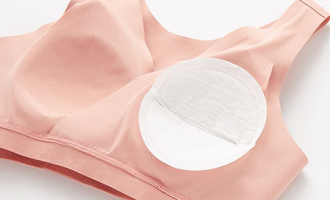 Mamaway Ultra Silky Crossover Sleeping & Nursing Bra (Pink) 210825 | The Nest Attachment Parenting Hub