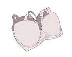 9891Z (GRAY)- Stretchy Satin Plunge Maternity & Nursing Bra – Mamaway  (Philippines)