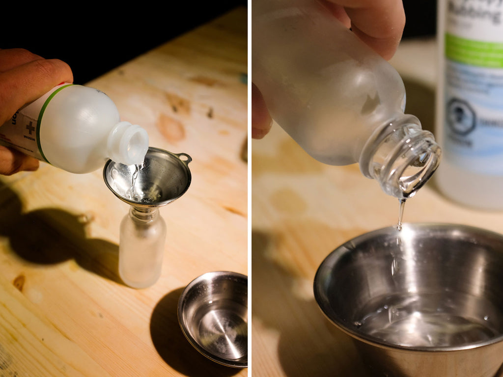 boiling glass bottles