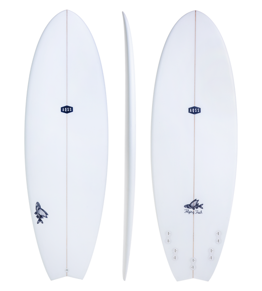 Flying Fish - Clear Skin - Funboard – The Surfboard Warehouse Nz