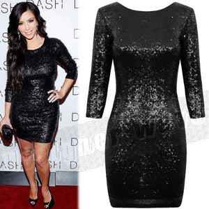 xxl sequin dress