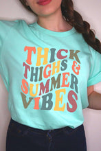 Thick thighs & Summer Vibes tee