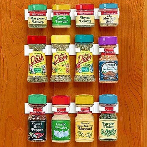 Cabinet Spice Rack Organizer Hooks Food Fresh Ware