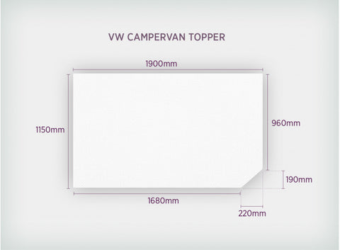 VW CAMPERVAN COMPACT TOPPER