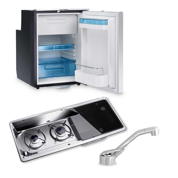 Dometic CRX50 Fridge 9222 Hob Sink Unit and Tap Bundle Sink on