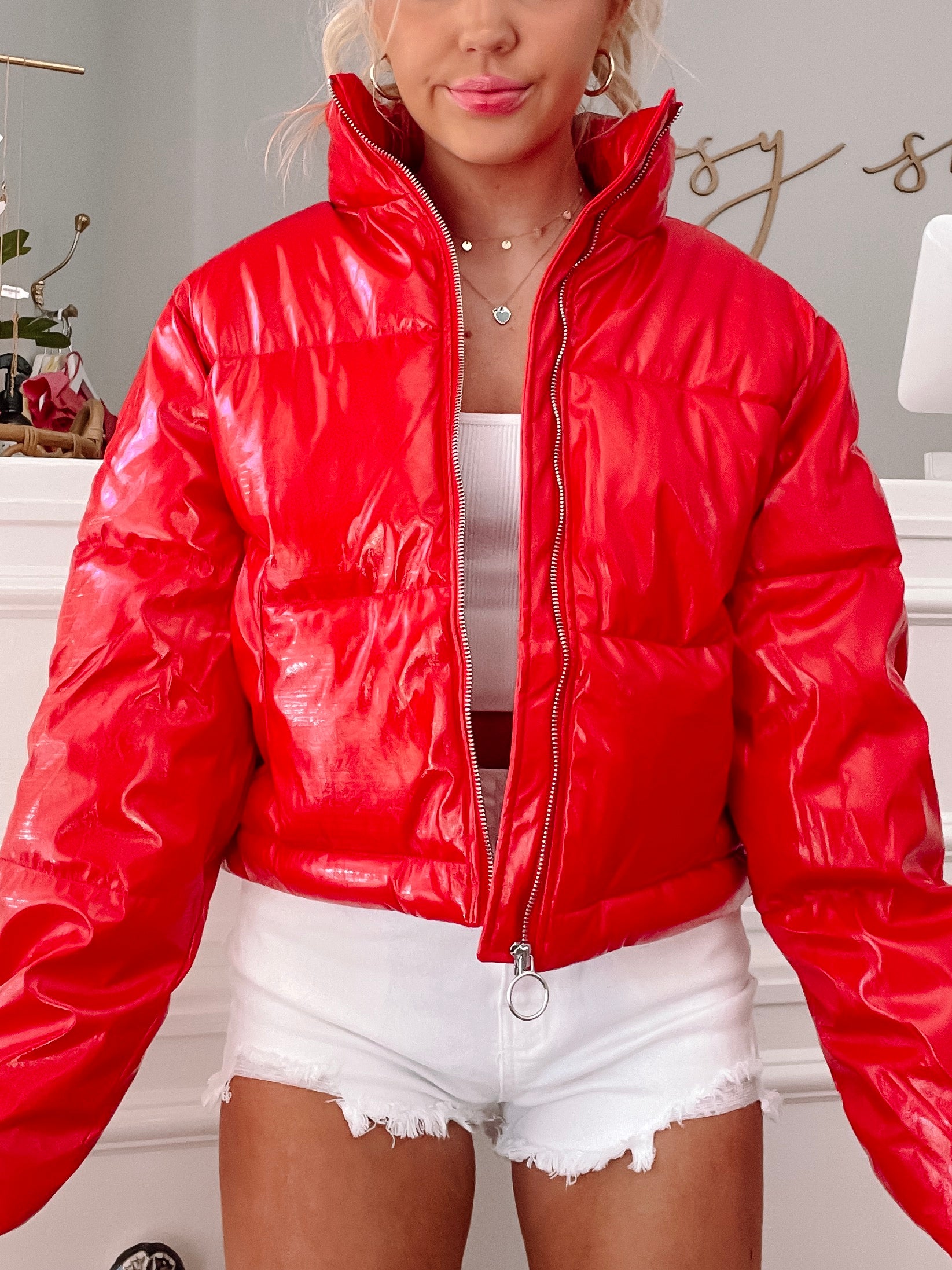 Candyland Jacket | Red