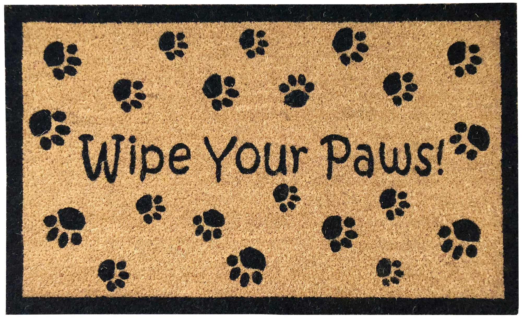 wipe your paws floor mat