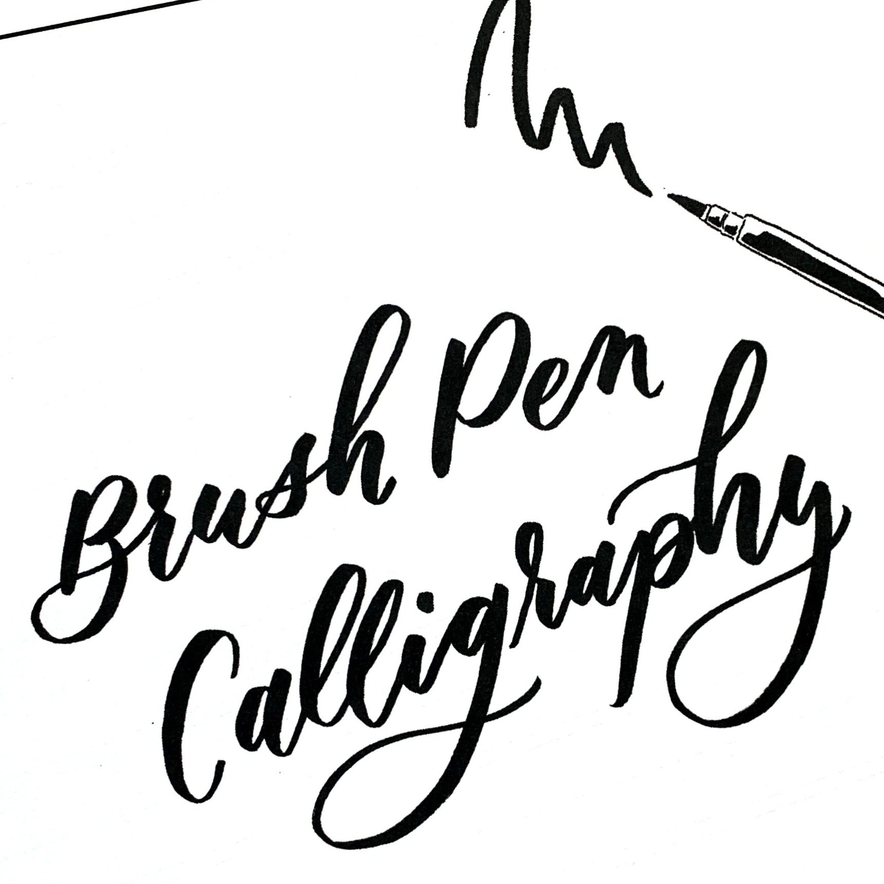 calligraphy brush pen online