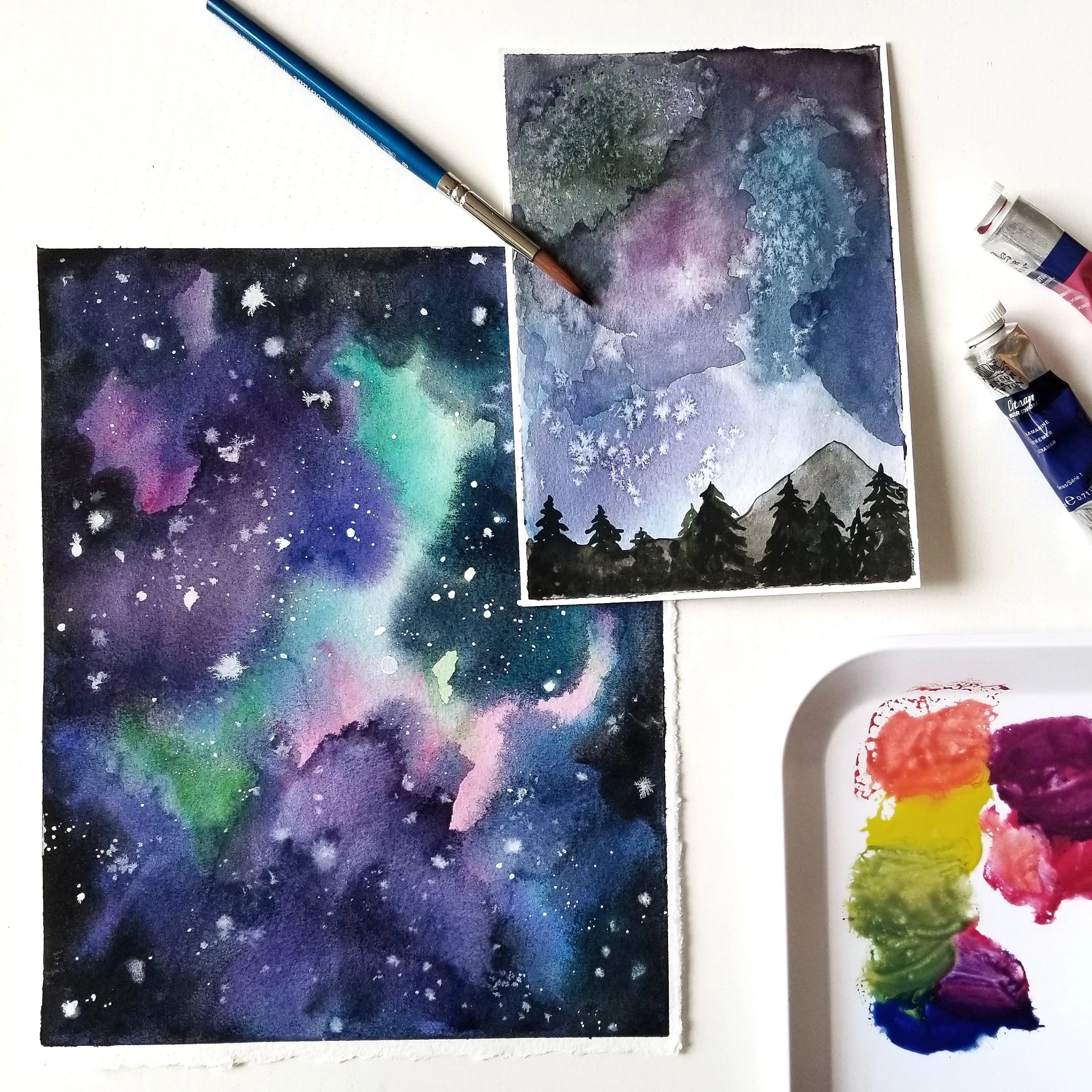 watercolor painting