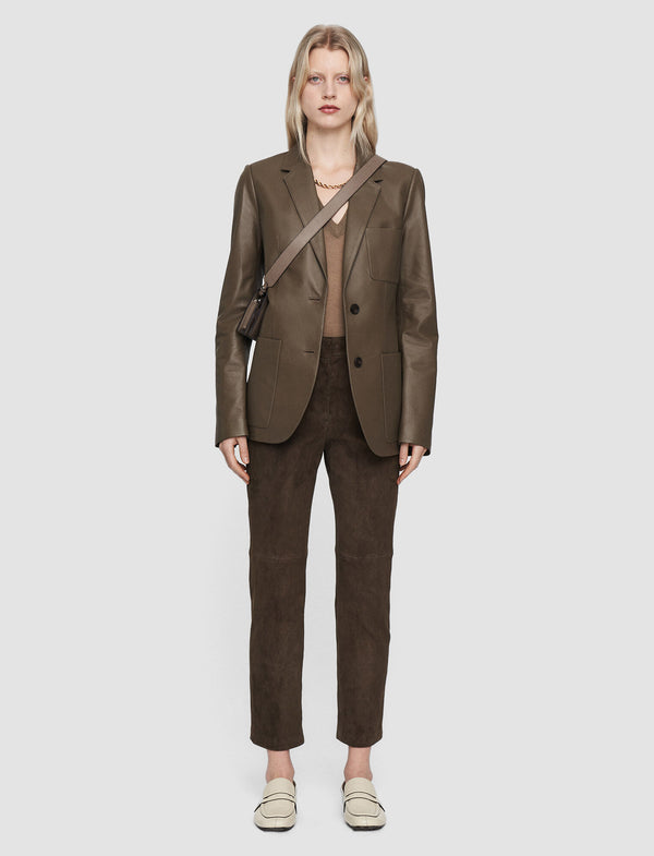 JOSEPH Coleman gabardine straight-leg pants