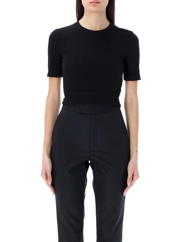 Helmut Lang Black Sheer Rib Shirt – CLEMENTINE'S