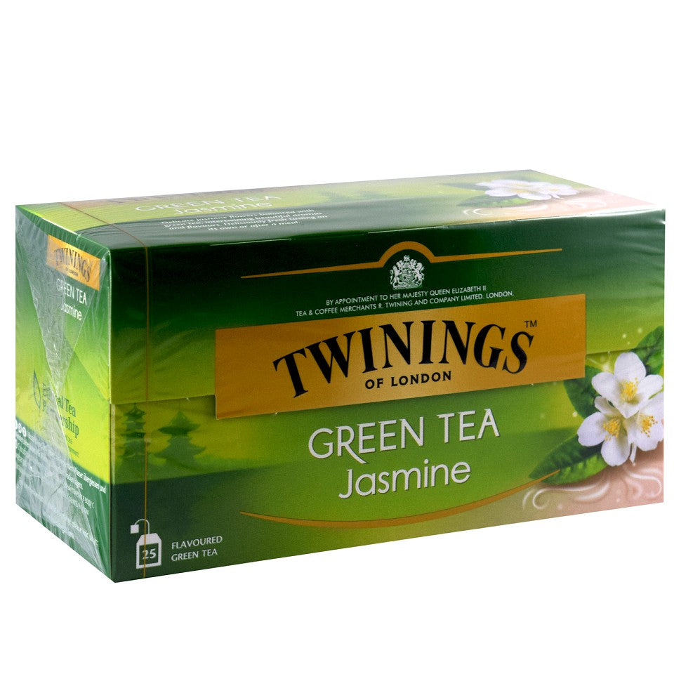 Twinings Green Tea Jasmine 40 g x20 - Fresh To Dommot
