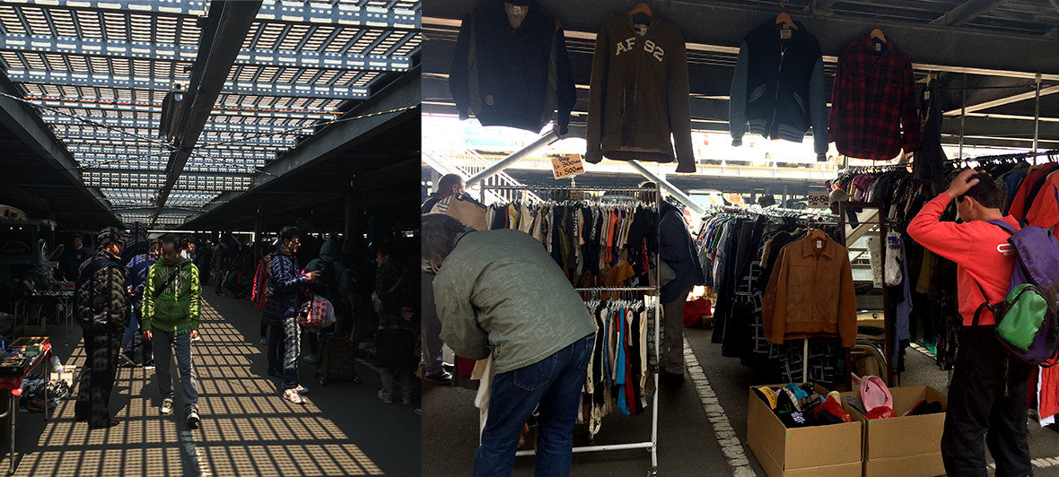 Tokyo city fleamarket