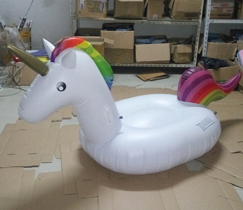 Giant Inflatable Unicorn Pool Float Inflate